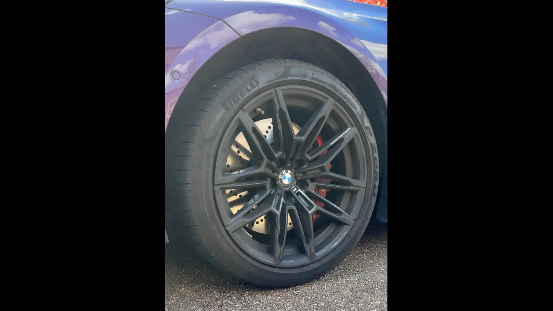 Wheel before
